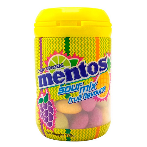 Конфеты Mentos Sour Mix   120гр