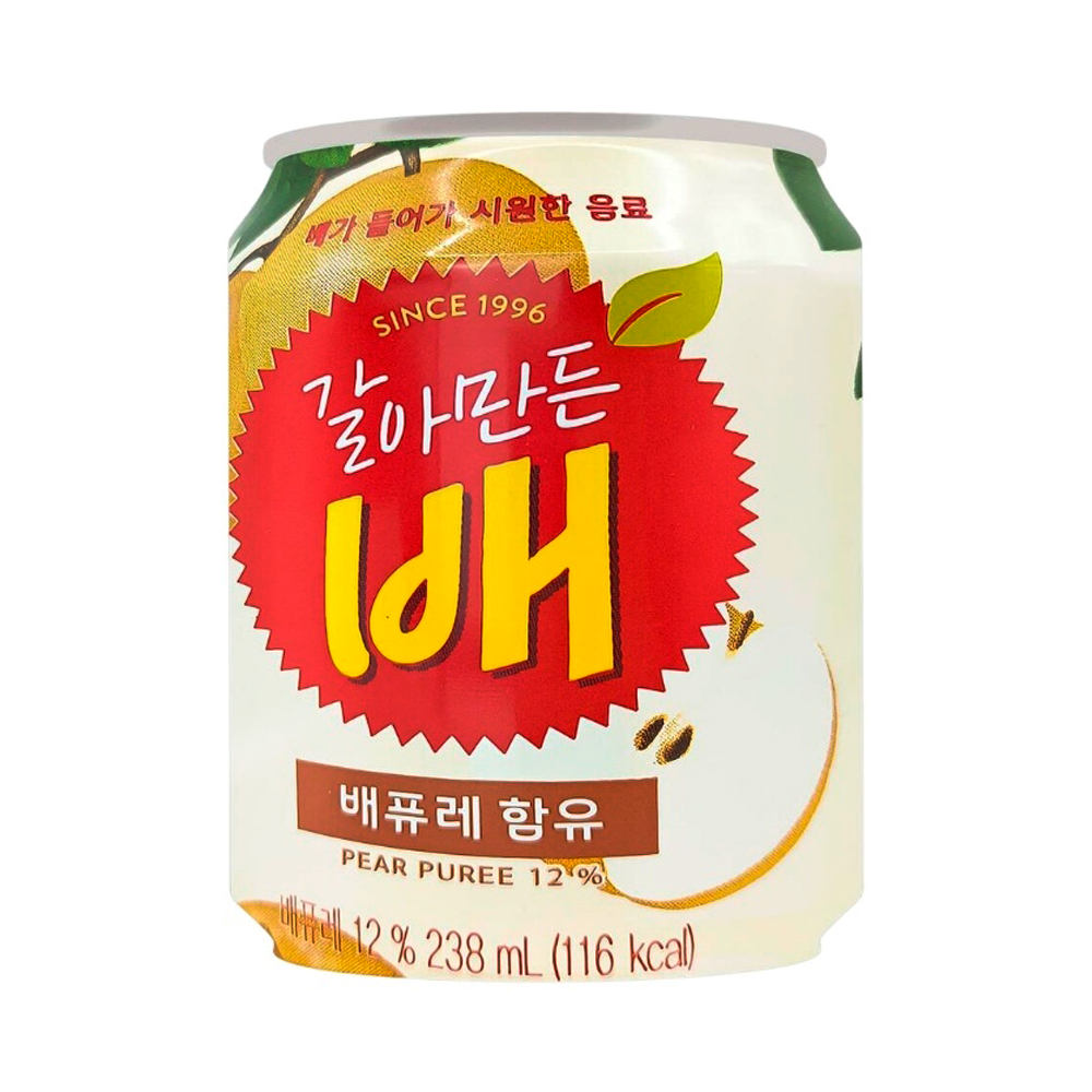 Напиток безалкогольный Haitai Crushed Pear Juice Drink   238мл