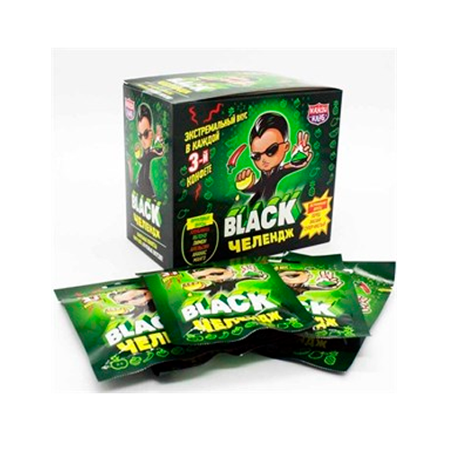 Жев.конфеты Black Челендж 15гр