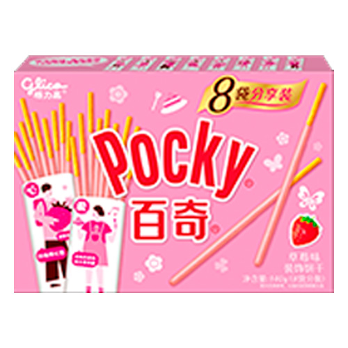 Бисквитные палочки Pocky Strawberry   140гр