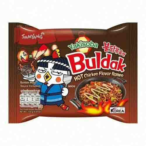 Лапша Buldak Hot Chicken Flavor Ramen Yakisoba 130гр