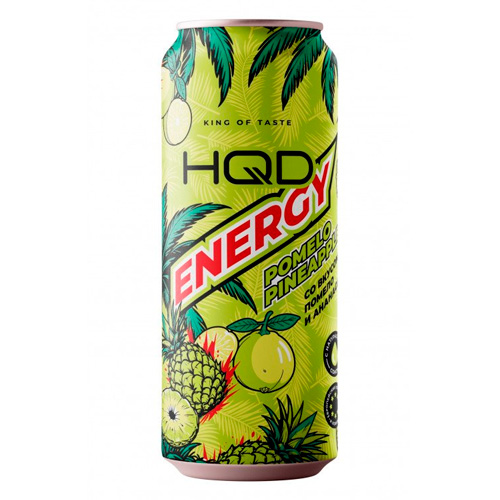 Энергетический напиток HQD Energy Pomelo Pineapple м  450мл