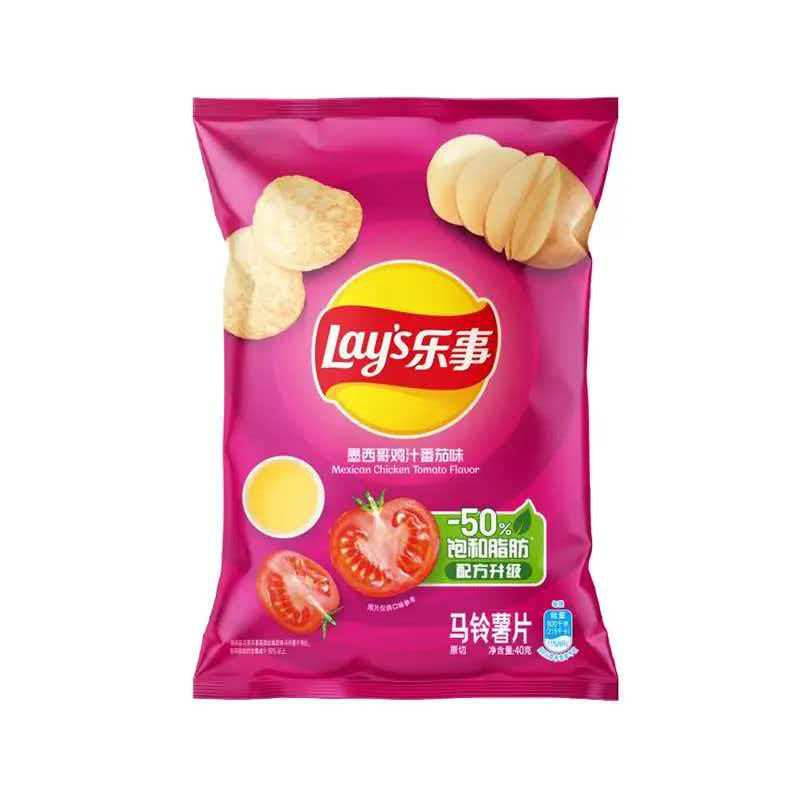 Чипсы Lay's Mexican chicken  tomato flavor   40гр