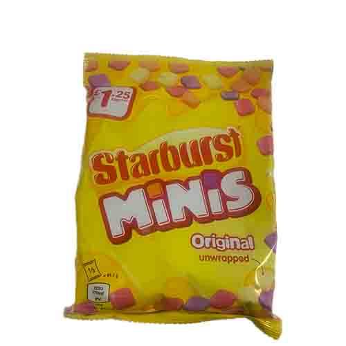 Жев.конфеты Starburst Minis original 125гр