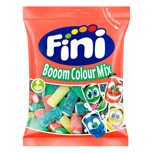 Жев.мармелад FINI Sour Boom Mix Colour   90гр