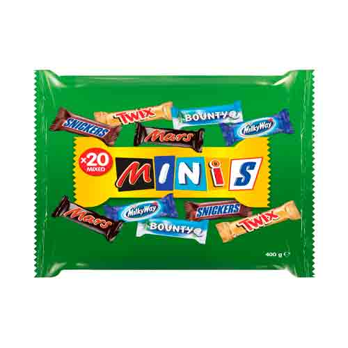 Конфеты Minis Mix Travel Edition 500гр