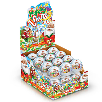 Шоколад Santa surprise ДЕД МОРОЗ с сюрпризом   15гр