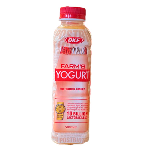 Напиток безалкогольный OKF Farms Yougurt Original  пэт 500мл