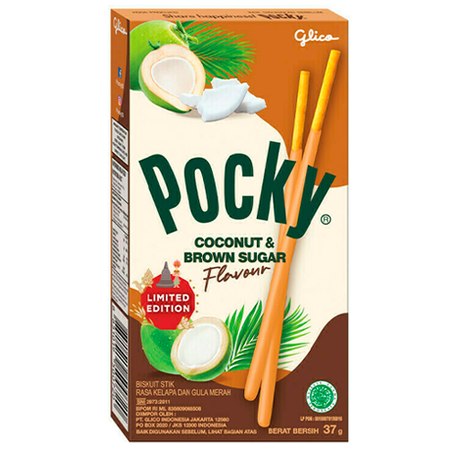Бисквитные палочки Pocky Кокос и тростниковый сахар   37гр