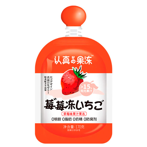 Желе Konjac Jelly Drink Strawberry   170гр
