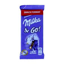 Шоколад Milka & Go Latte Alpino   45гр