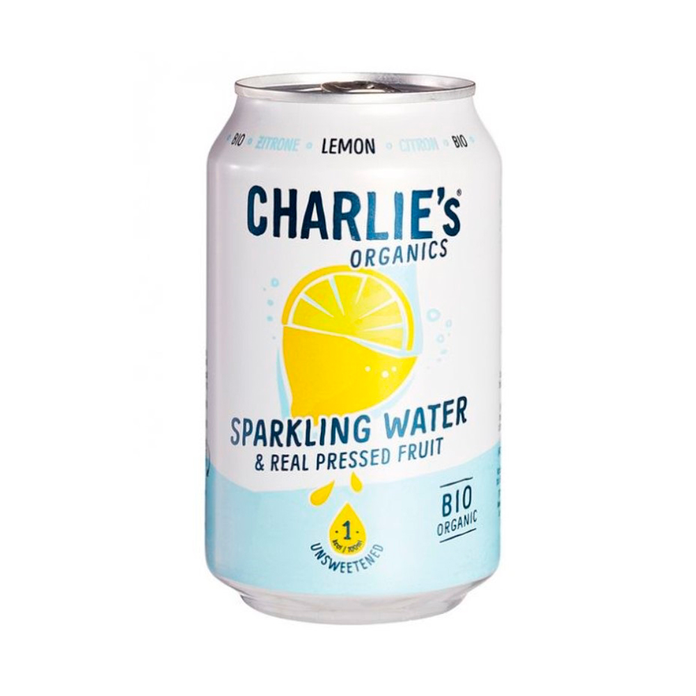Газ.напиток Charlies Organics Lemon   330мл