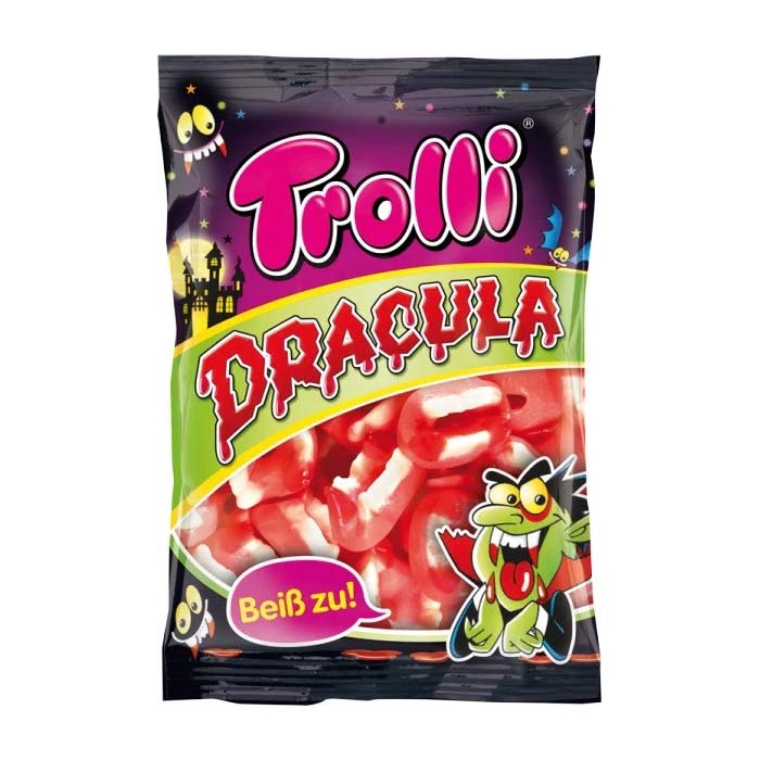 Жев. мармелад Trolli Dracula (зубы) 200г
