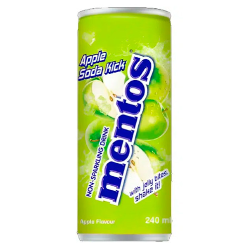 Газ.напиток Mentos Apple Soda Kick м  240мл