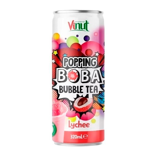 Напиток Vinut Bubble Tea Lychee   320мл