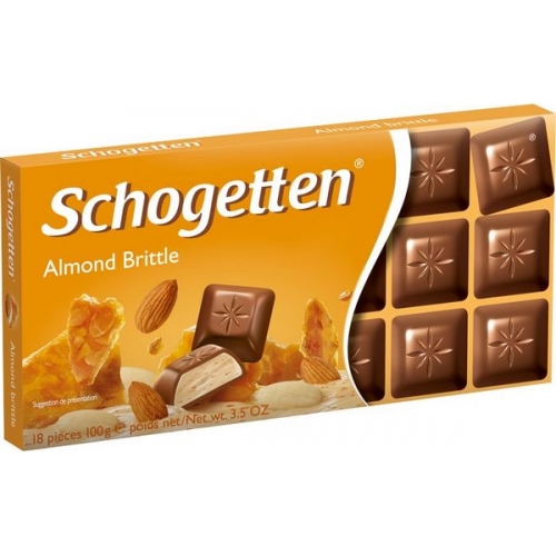 Шоколад Schogetten Almond Britte 100гр