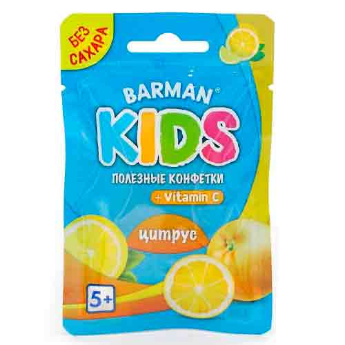 Конфеты Barman Цитрус 16гр