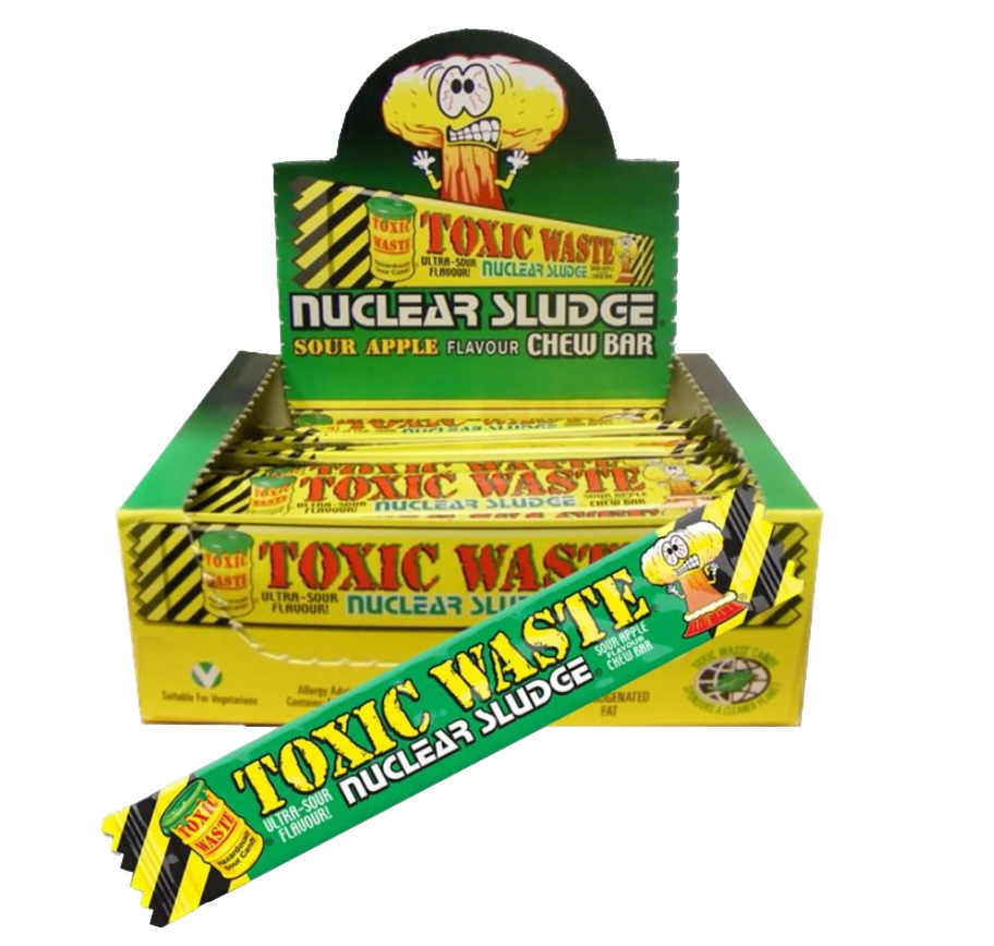 Жев.конфета Toxic Waste Nuclear sludge Apple    20гр