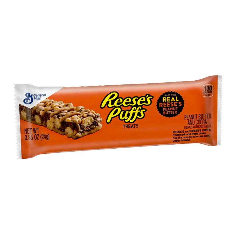 Батончик General Mills Reese's Puffs Treats    24гр