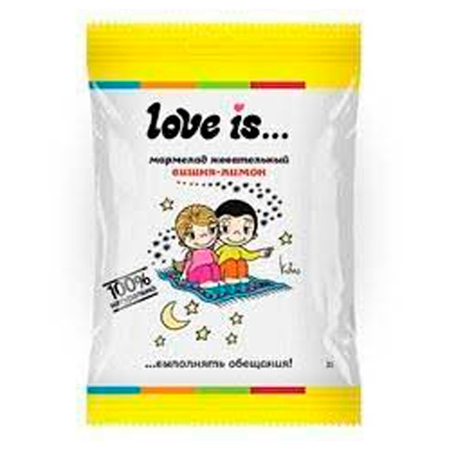 Жев.мармелад Love is ЖуйМиксик вишня-лимон    20гр