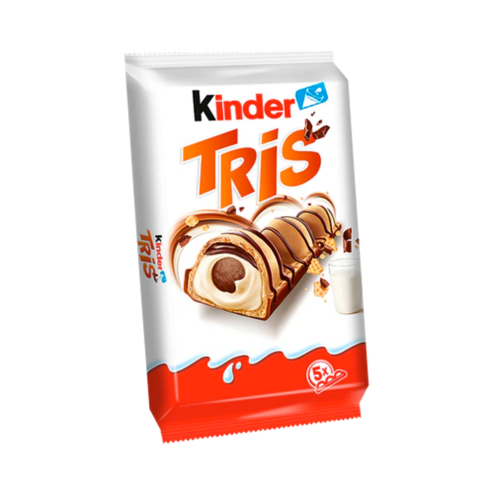 Шоколадный батончик Kinder Tris   100гр