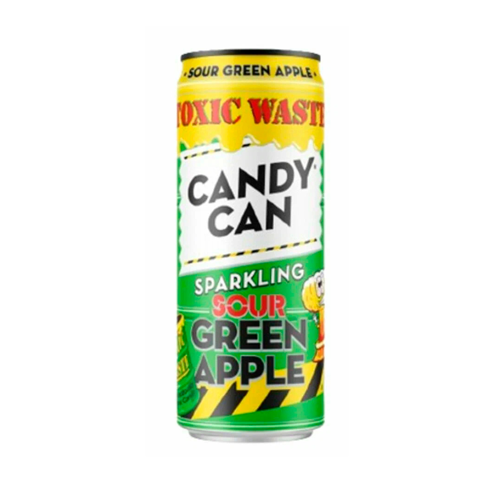 Газ.напиток Candy Can Candy Can Toxic Waste Sour Apple  ж/б 330мл