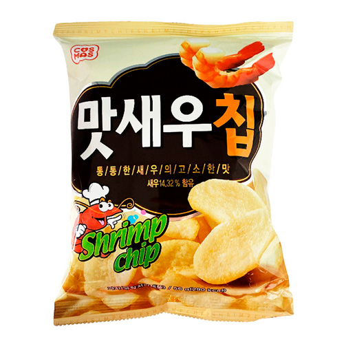 Чипсы Cosmos со вкусом креветки   25гр