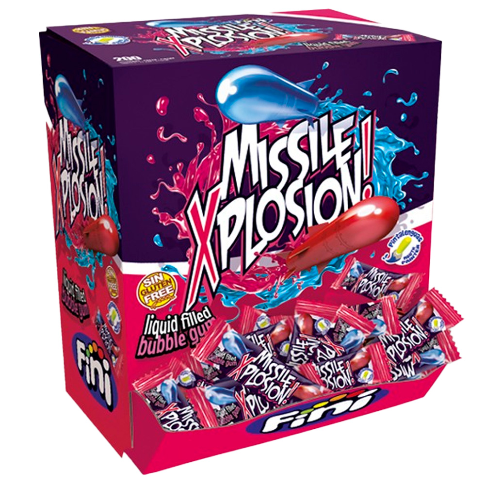 Жев.резинка FINI Missile Xplosion   5гр