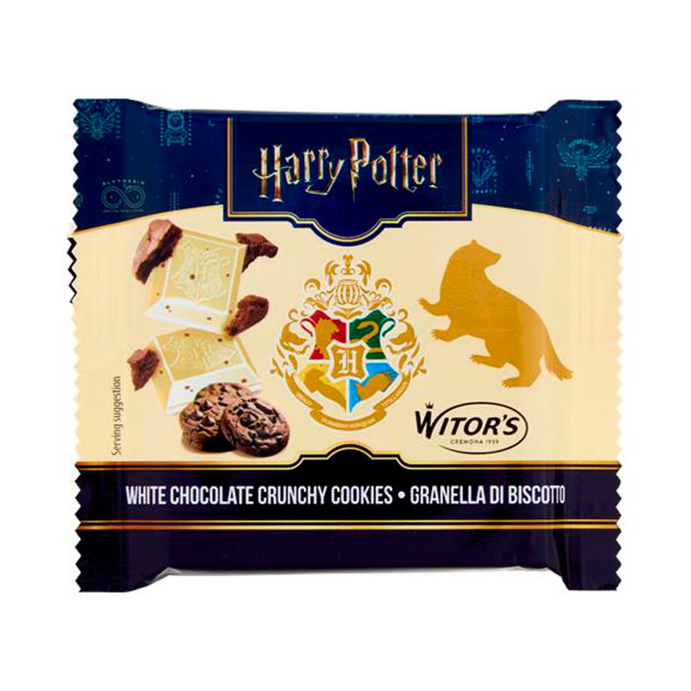 Шоколад Witors Harry Potter белый шоколад печенье   40гр