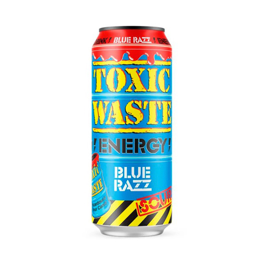Энергетический напиток Toxic Waste Sour Blue Razz   500мл