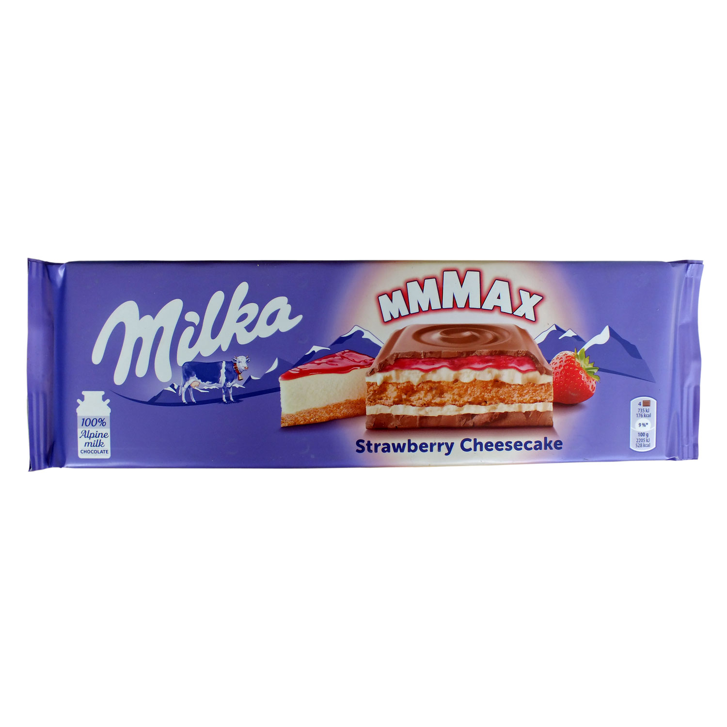 Шоколад Milka Strawberry Cheesecake   300гр