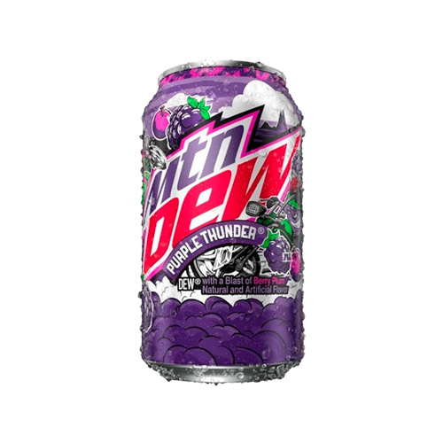 Газ.напиток Mountain Dew  Purple Thunder  м  355мл