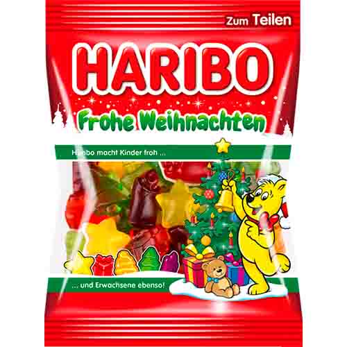 Жев.мармелад Haribo Christmas Frohe Weihnachten    200гр