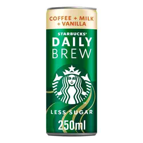 Кофейный напиток Starbucks Daily Brew Vanilla 250мл