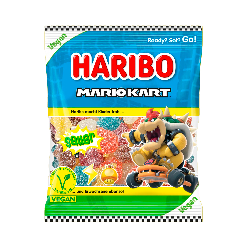 Жев.мармелад Haribo Limited Mario Kart Sauer   160гр