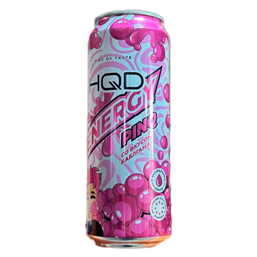 Энергетический напиток HQD Energy Bubble Gum м  450мл