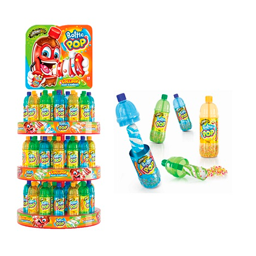 Леденец Johny Bee Bottle Pop 14гр.
