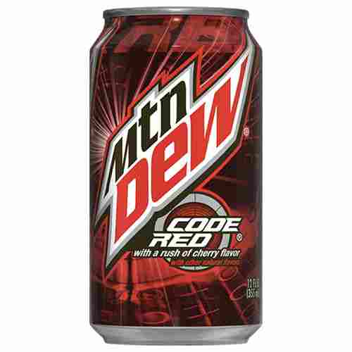 Газ.напиток Mountain Dew Code Red 0,355л США