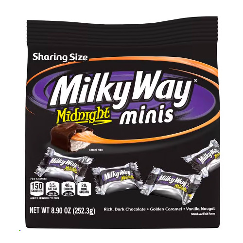 Батончики Milky way Midnight Mini 252,3гр
