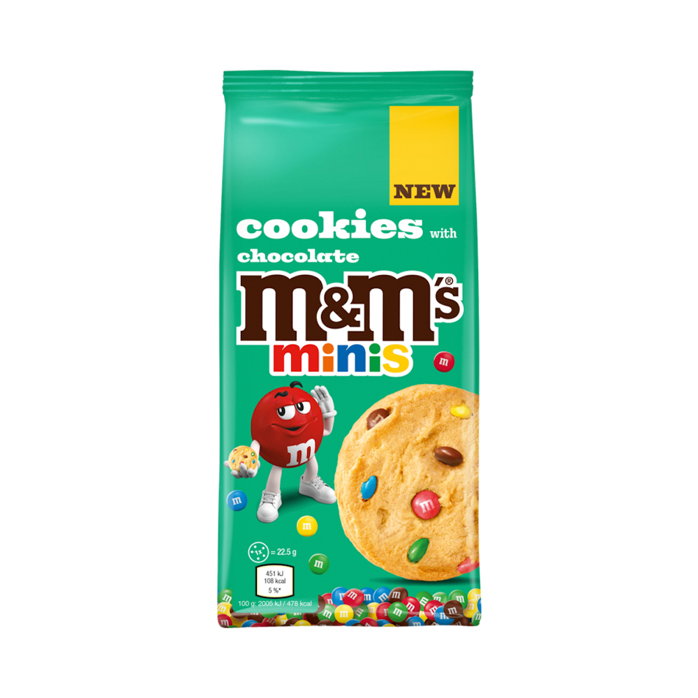 Печенье M&M's Minis Cookies   180гр