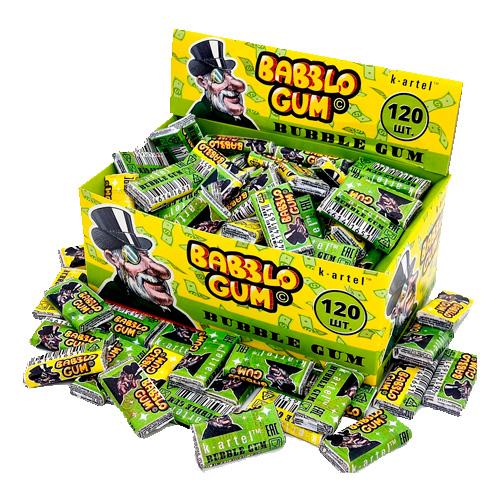 Жев.резинка K-artel Babblo Gum   3,5гр