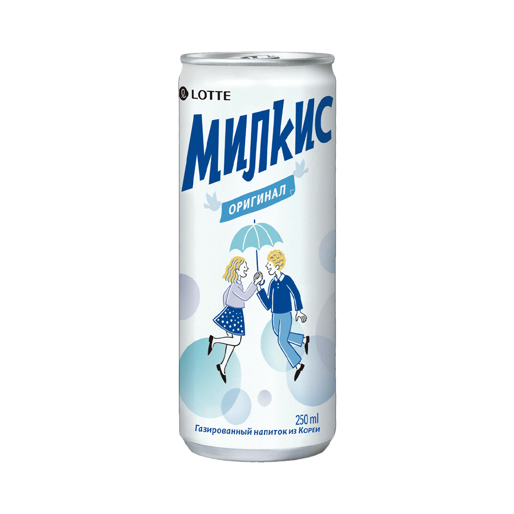 Газ.напиток Lotte Milkis   250мл