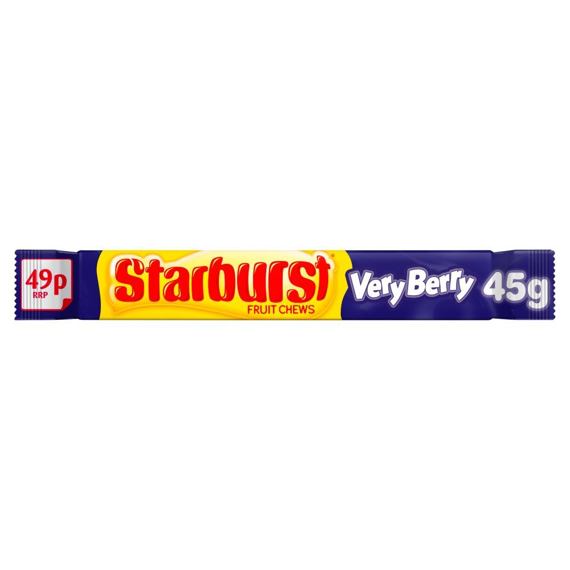 starbarst very berry 45g