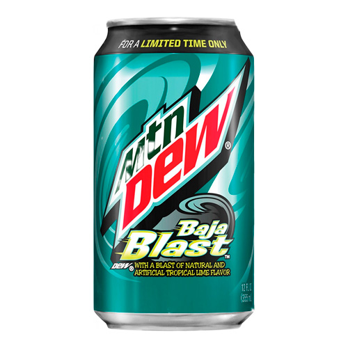 Газ.напиток Mountain Dew  Baja Blast  м  355мл