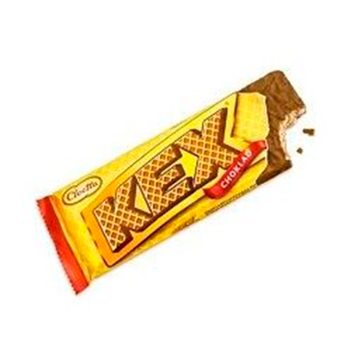 Вафли с начинкой в мол. шок. KEX 60гр.