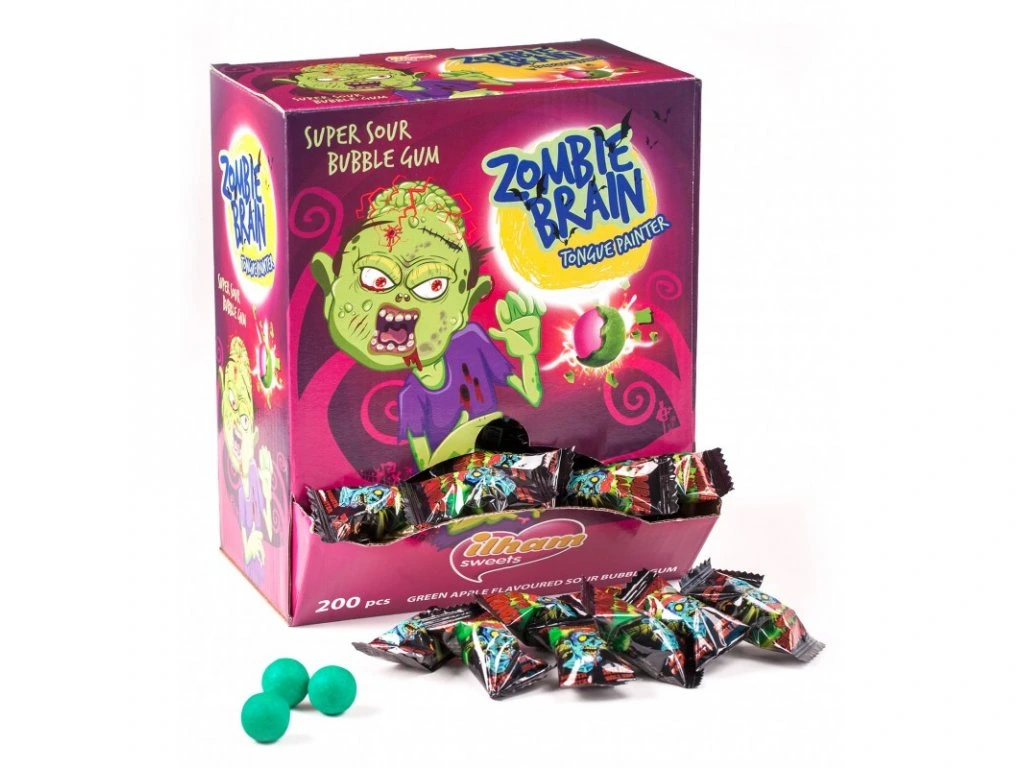 Жев.резинка Ilham Sweets Zombie Brain   3,5гр