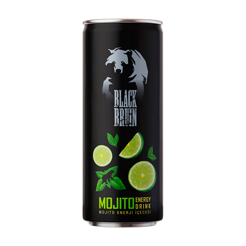 Энергетический напиток Black Bruin Мохито 250мл.