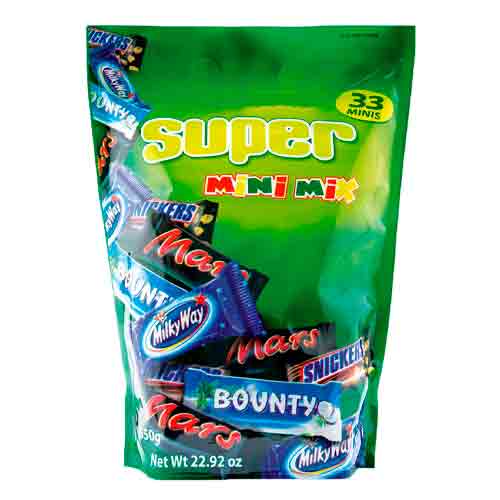 Жев.конфета Super Minis Mix Travel Edition    650гр