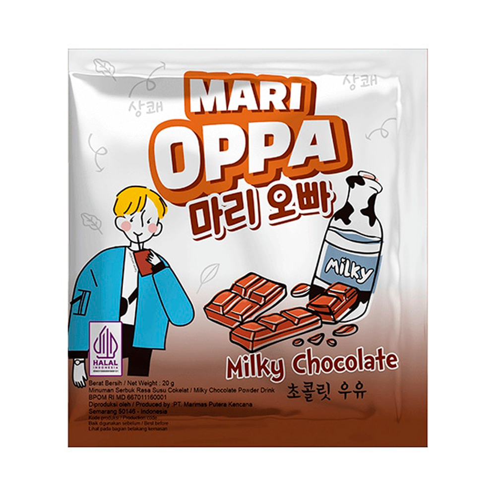 Растворимый напиток Mari Oppa Milky Chocolate   20гр