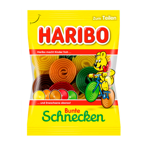 Мармелад Haribo Цветные улитки 175гр.